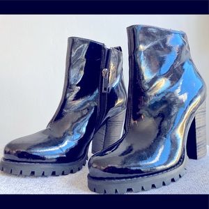 SOLD 36 Chinese Laundry Black Ankle Boots